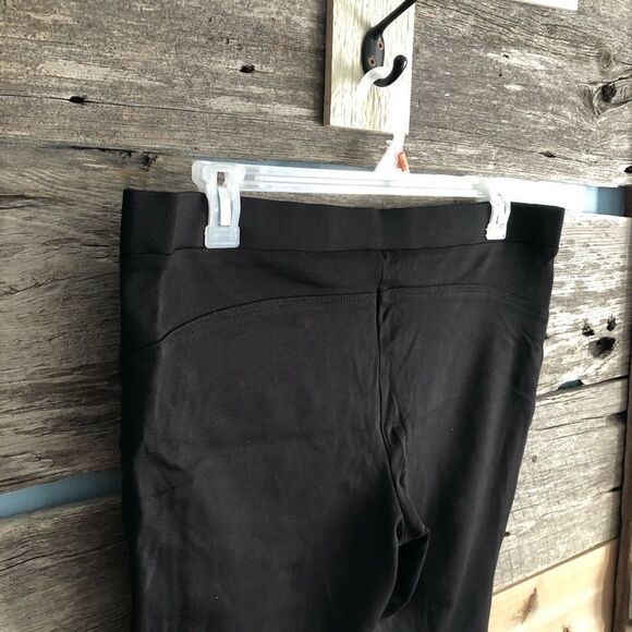 GEORGE NWOT Size XL Black Zippered, Cropped Leggings - Picture 4 of 6